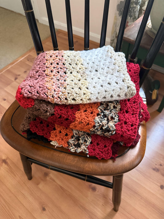 V Stitch Baby Blanket