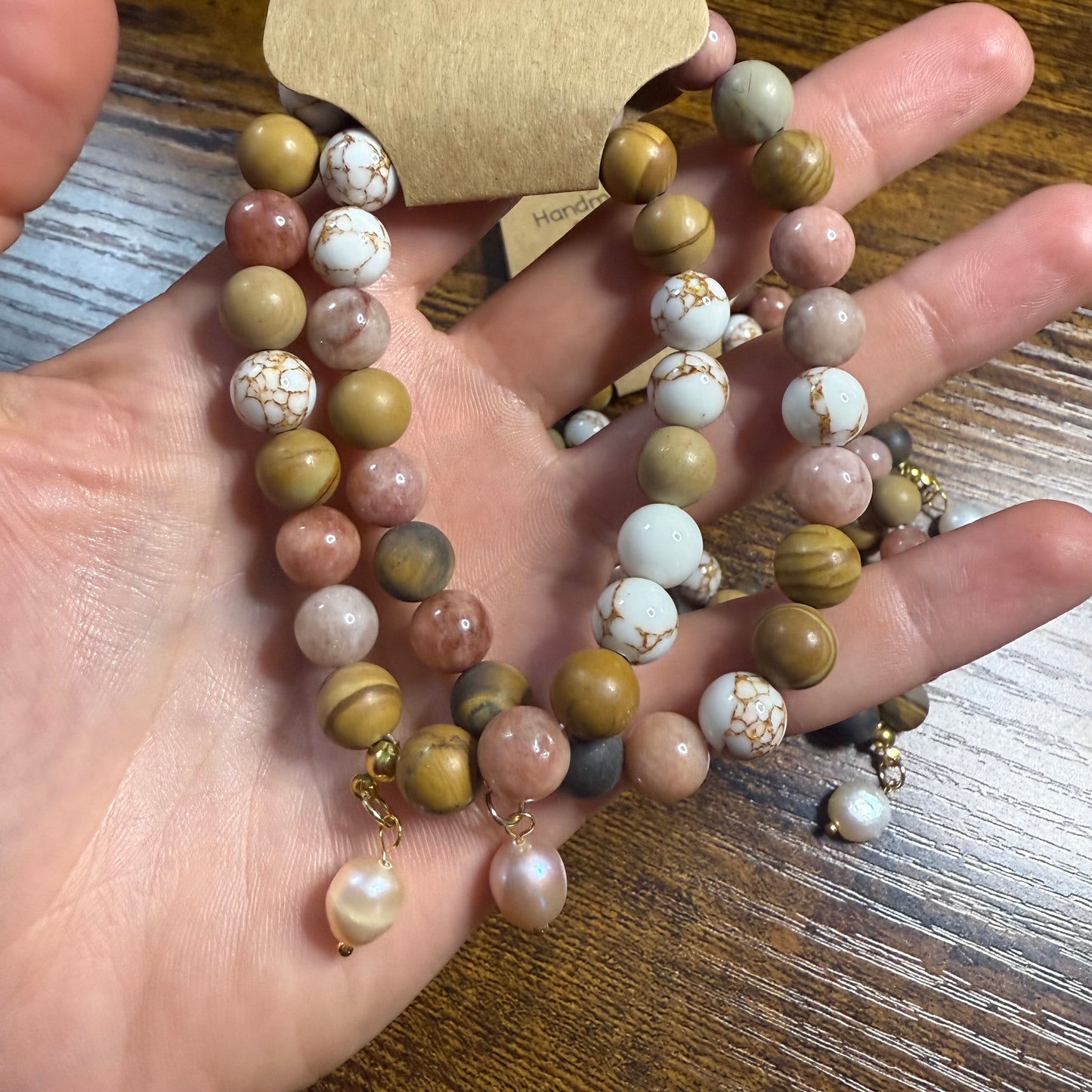 Pearl Charmed Friendship Bracelets