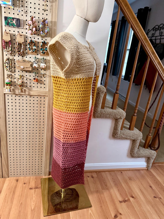 Color Block Coverup