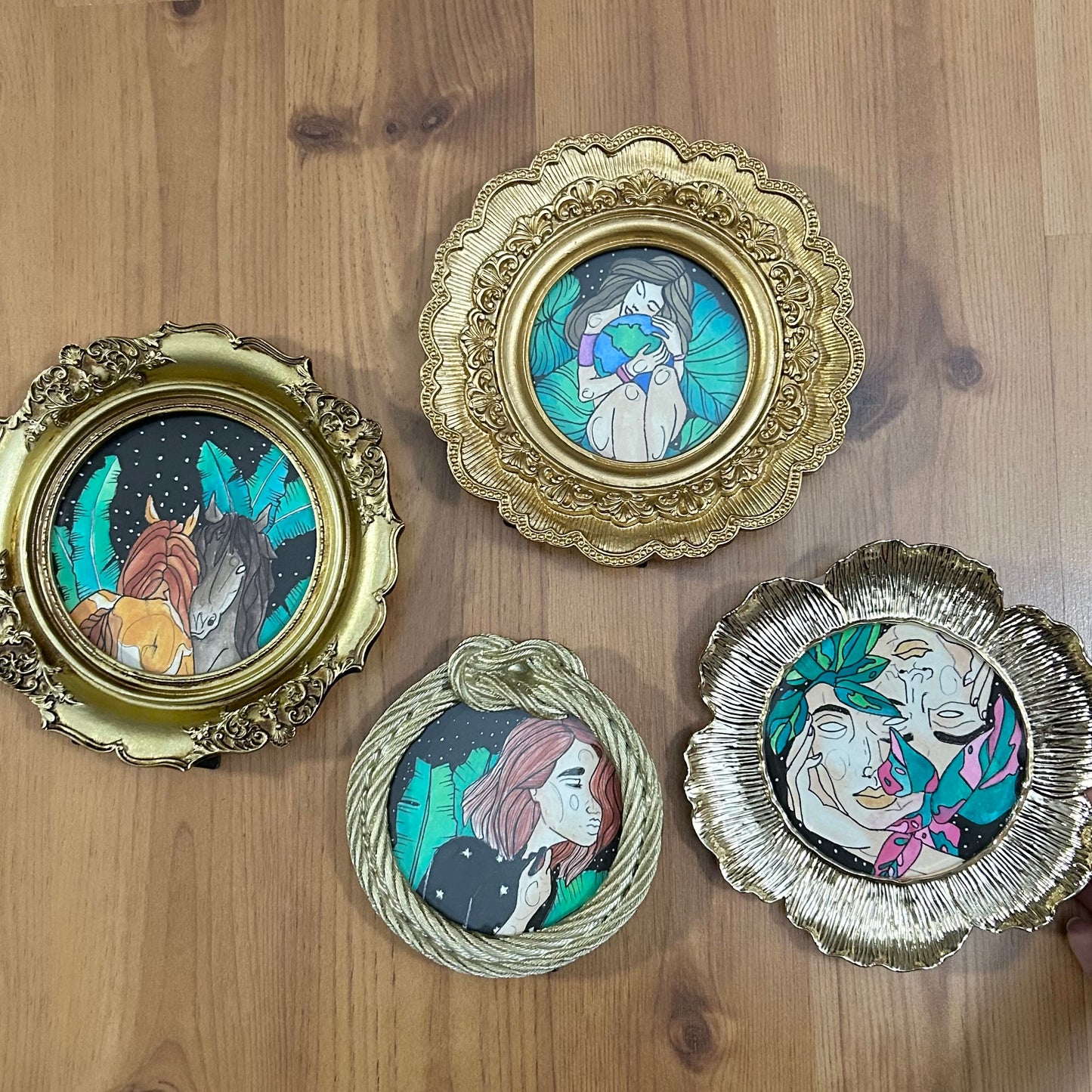 Small Framed Original Paintings