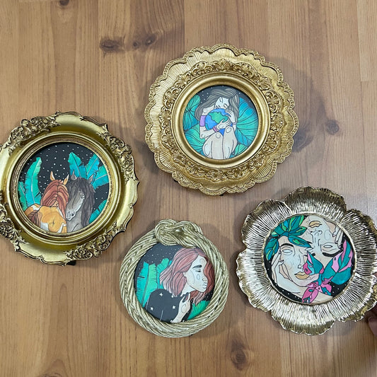 Small Framed Original Paintings