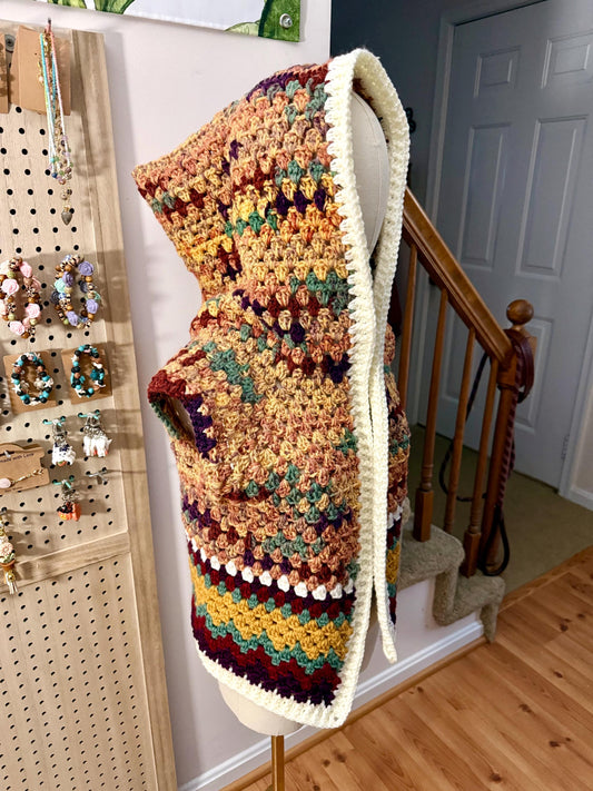 Layering Hooded Vest