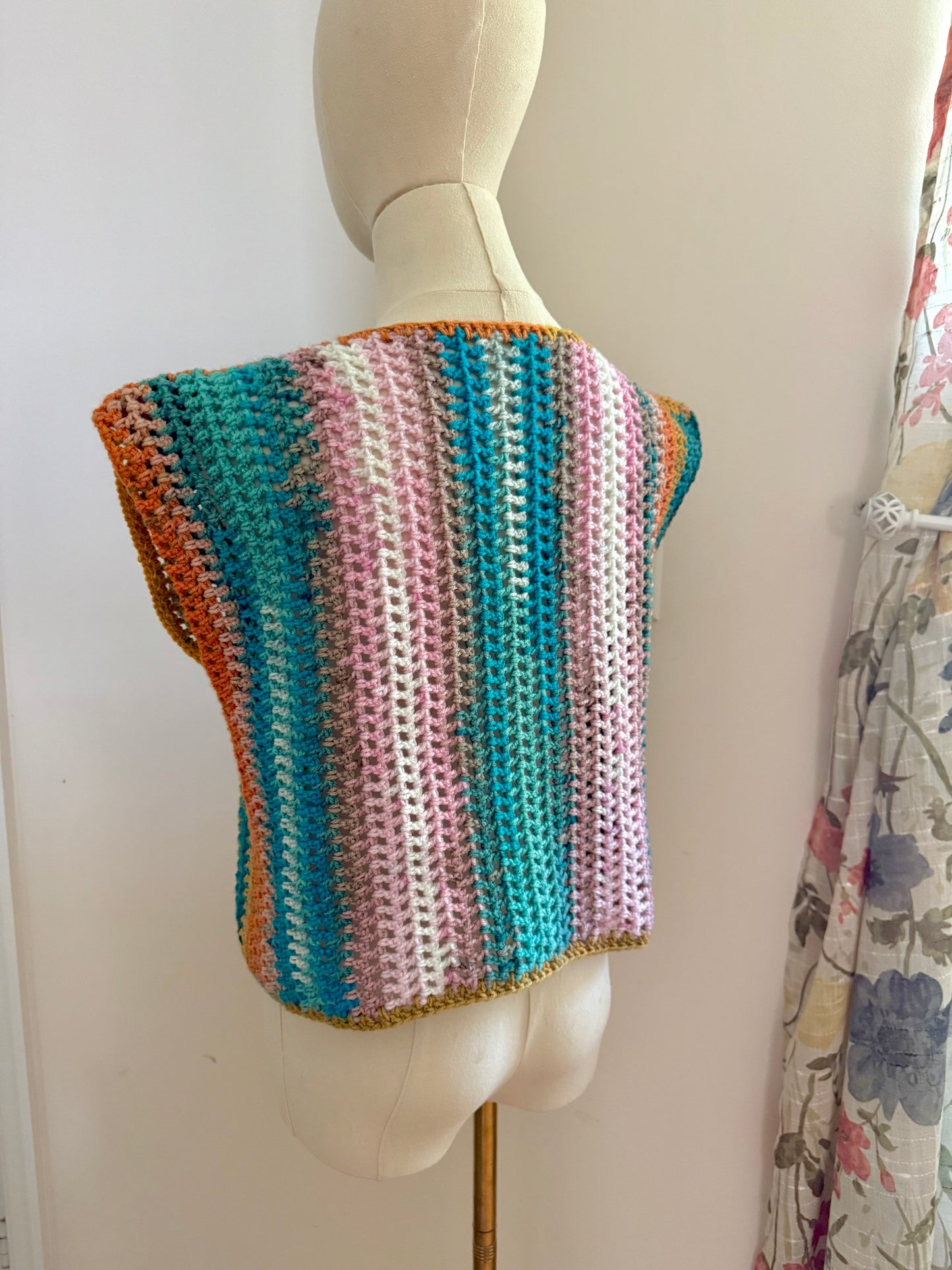 Striped Color Fusion Top