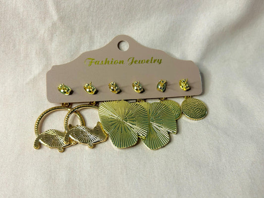 Whimsy Cat Lady Earring Set