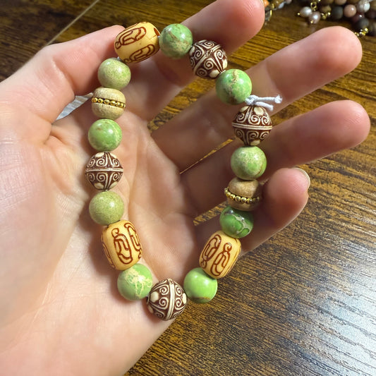 Aztec Stretch Bracelet