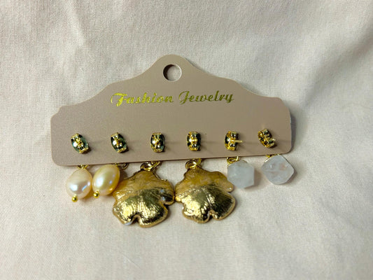 Vintage Style Flower Dangle Earrings