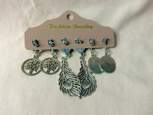 Turquoise Nature Earrings Set