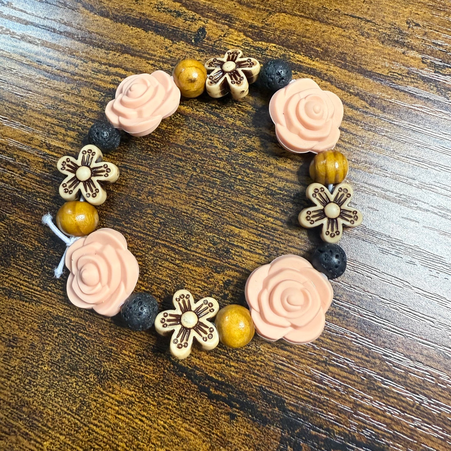 Silicon Flower Stretch Bracelets