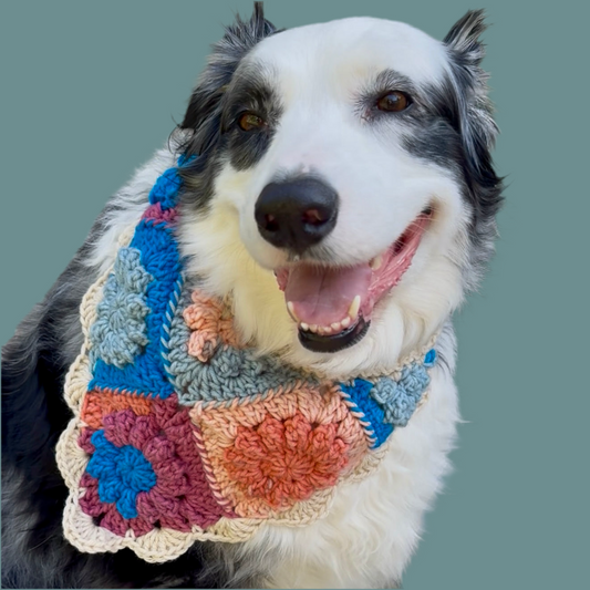 Blooming Patchwork Bandana