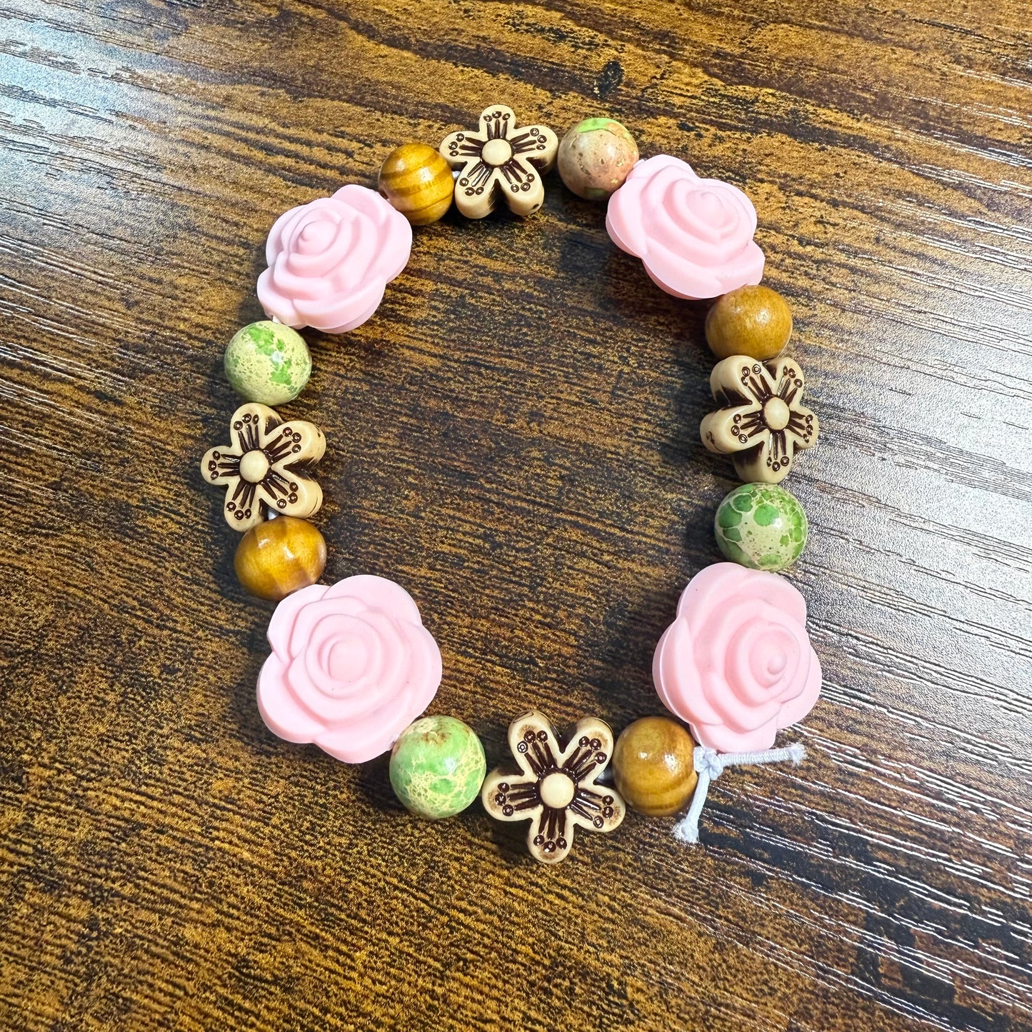 Silicon Flower Stretch Bracelets