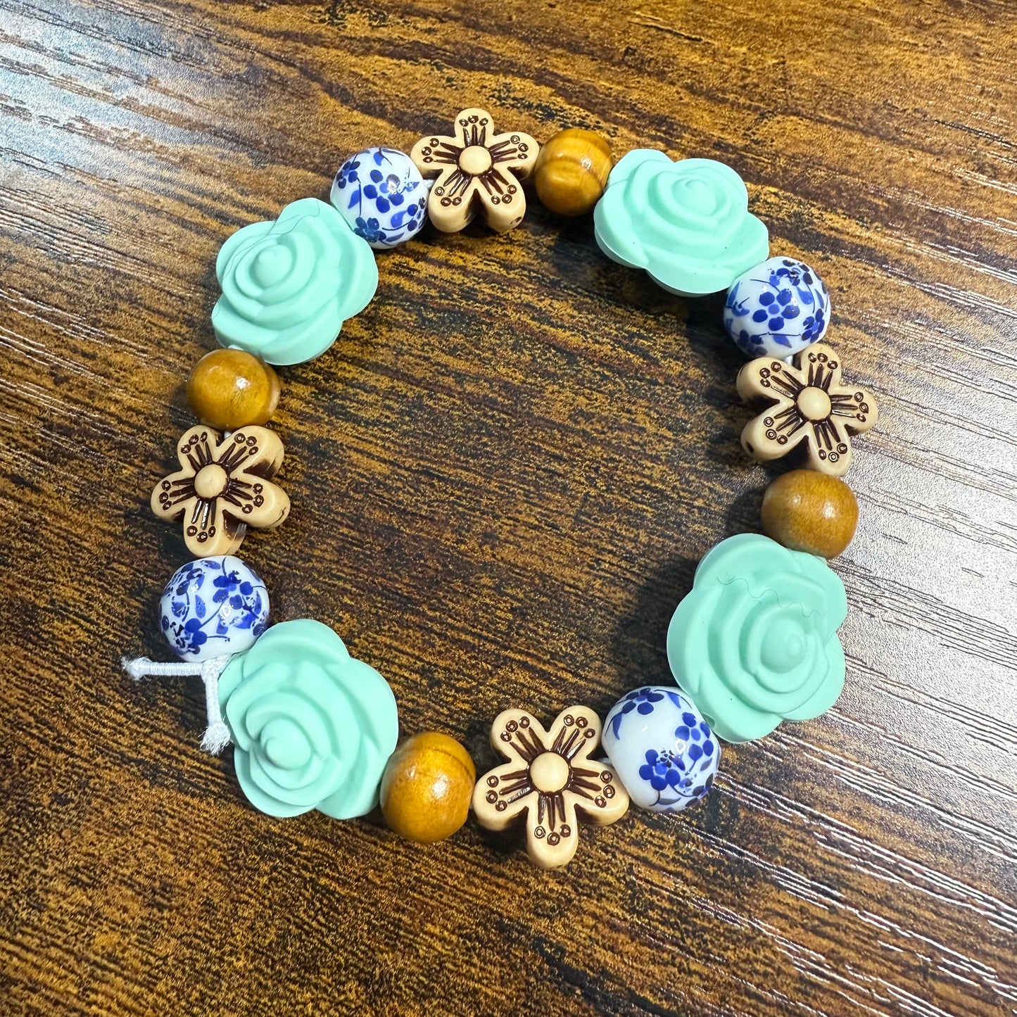 Silicon Flower Stretch Bracelets