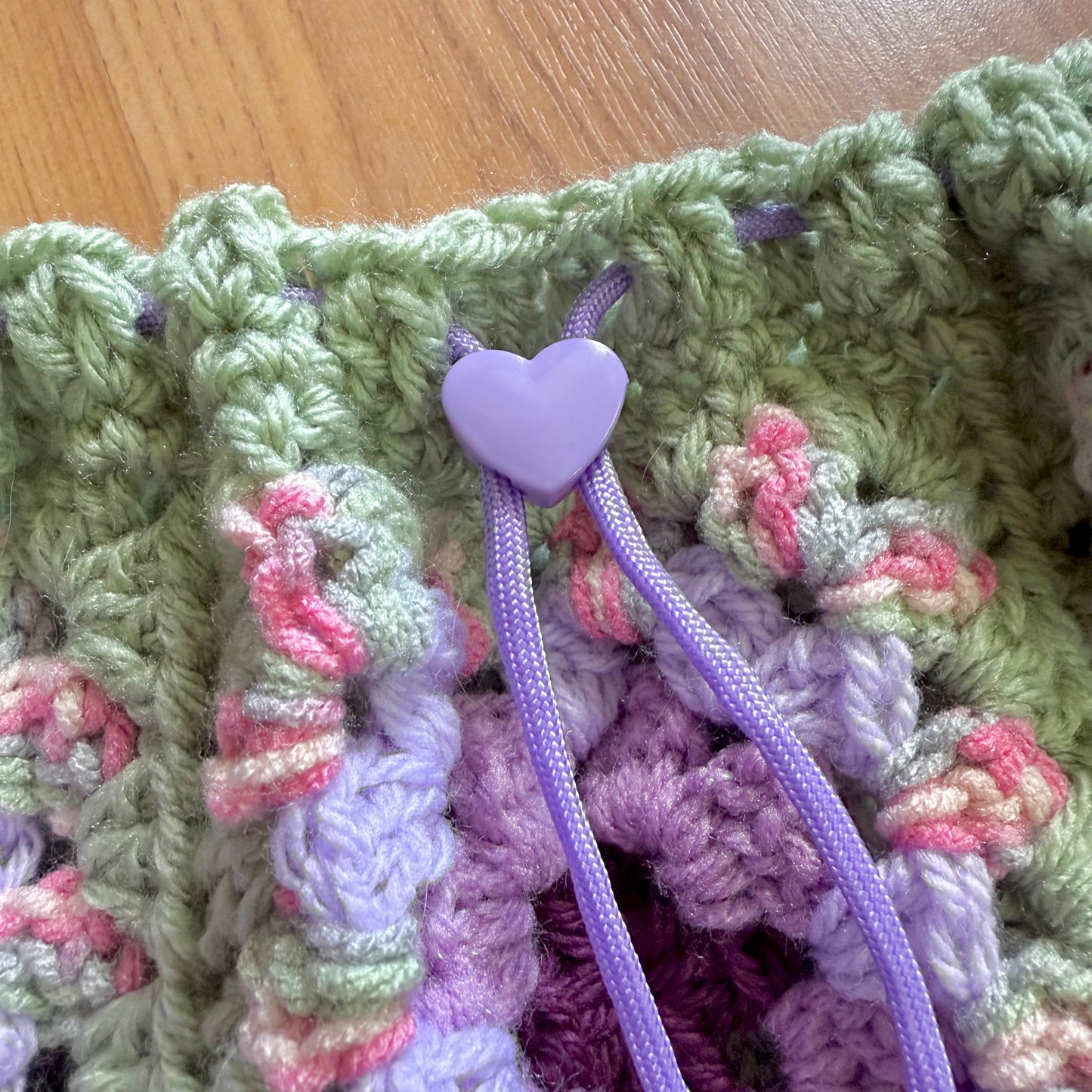 Granny Square Hobo Purse