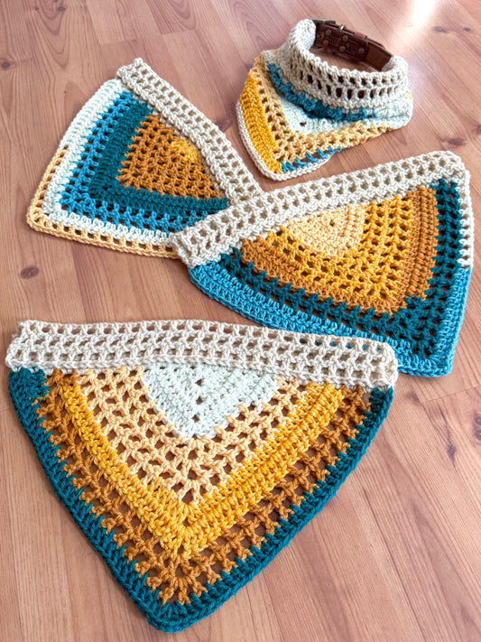 Summer Vibes Dog Bandanas