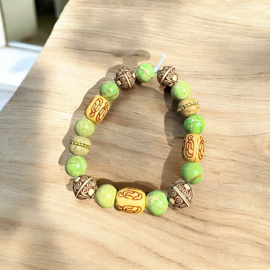 Aztec Stretch Bracelet