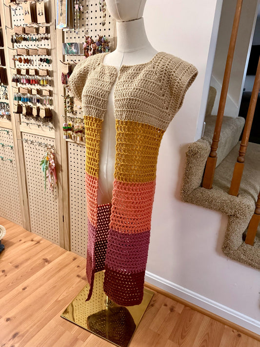Color Block Coverup