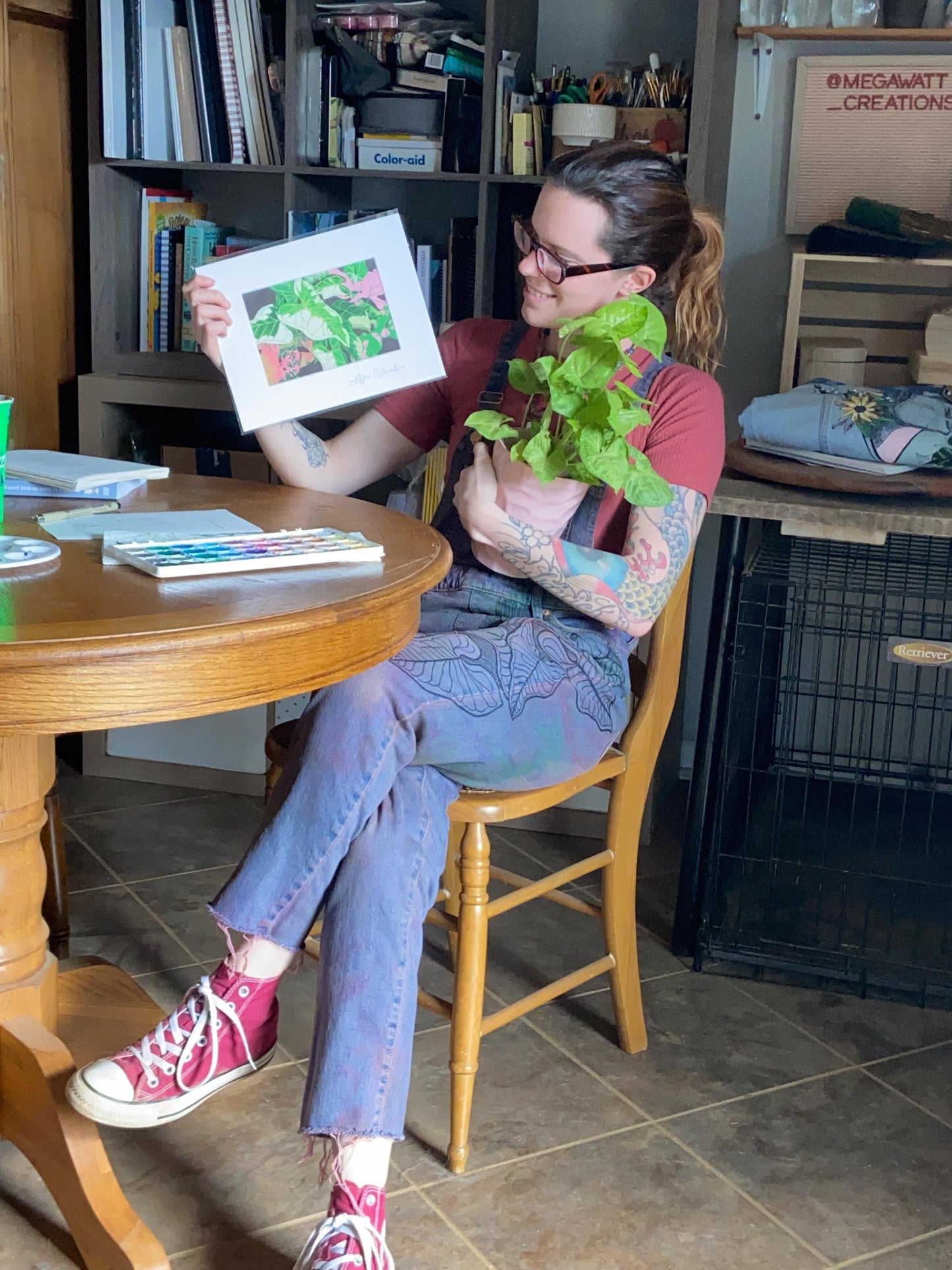 Syngonium Love Print