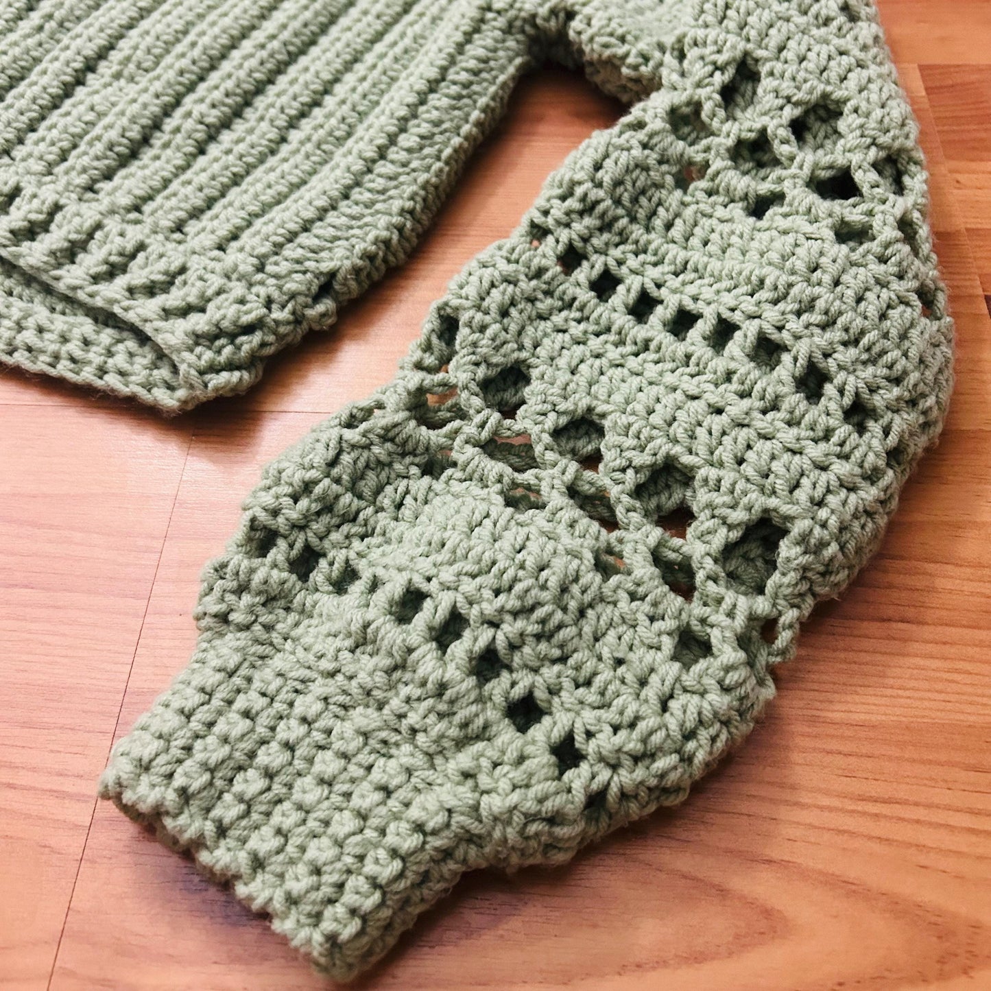Hidden Flower Reversable Woman's Sweater
