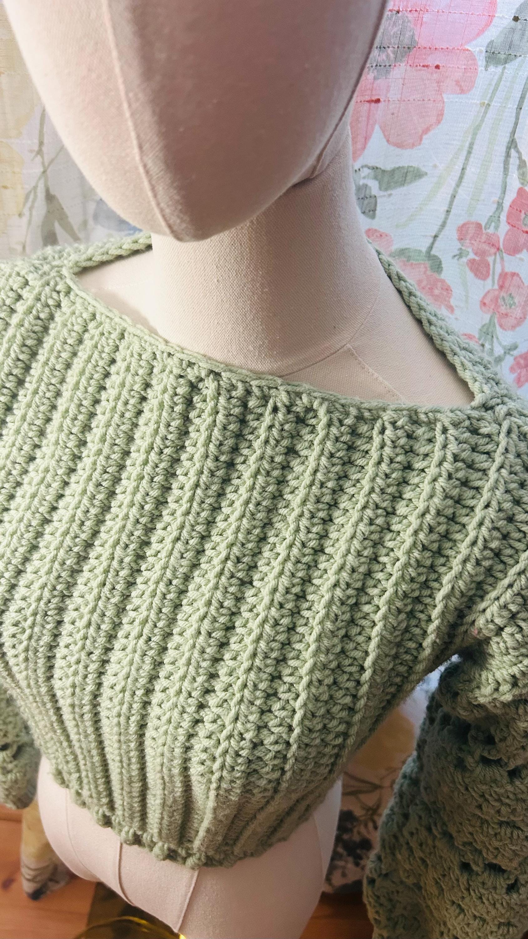 Hidden Flower Reversable Woman's Sweater