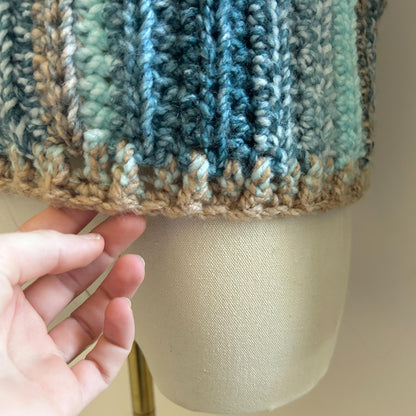 Aqua Blue Woman's Sweater