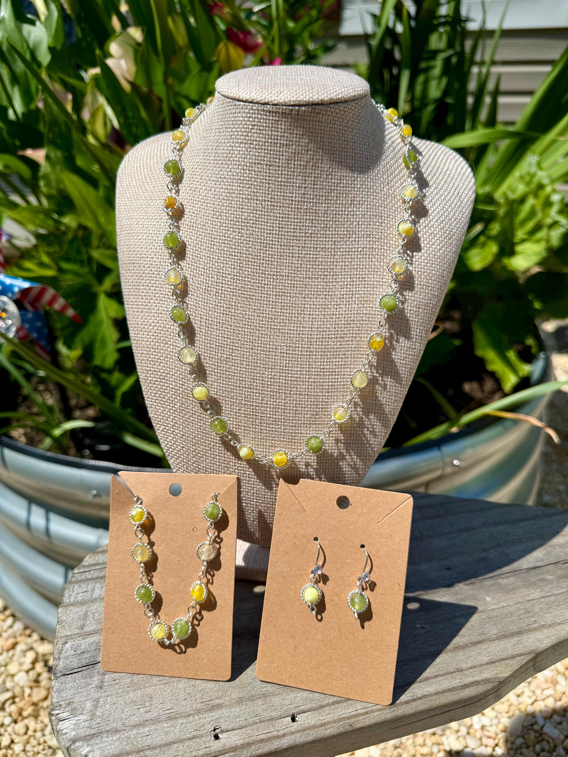 Silver Ethereal Jewelry Set