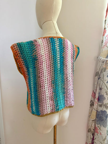 Color Fusion Stripes Women's Top