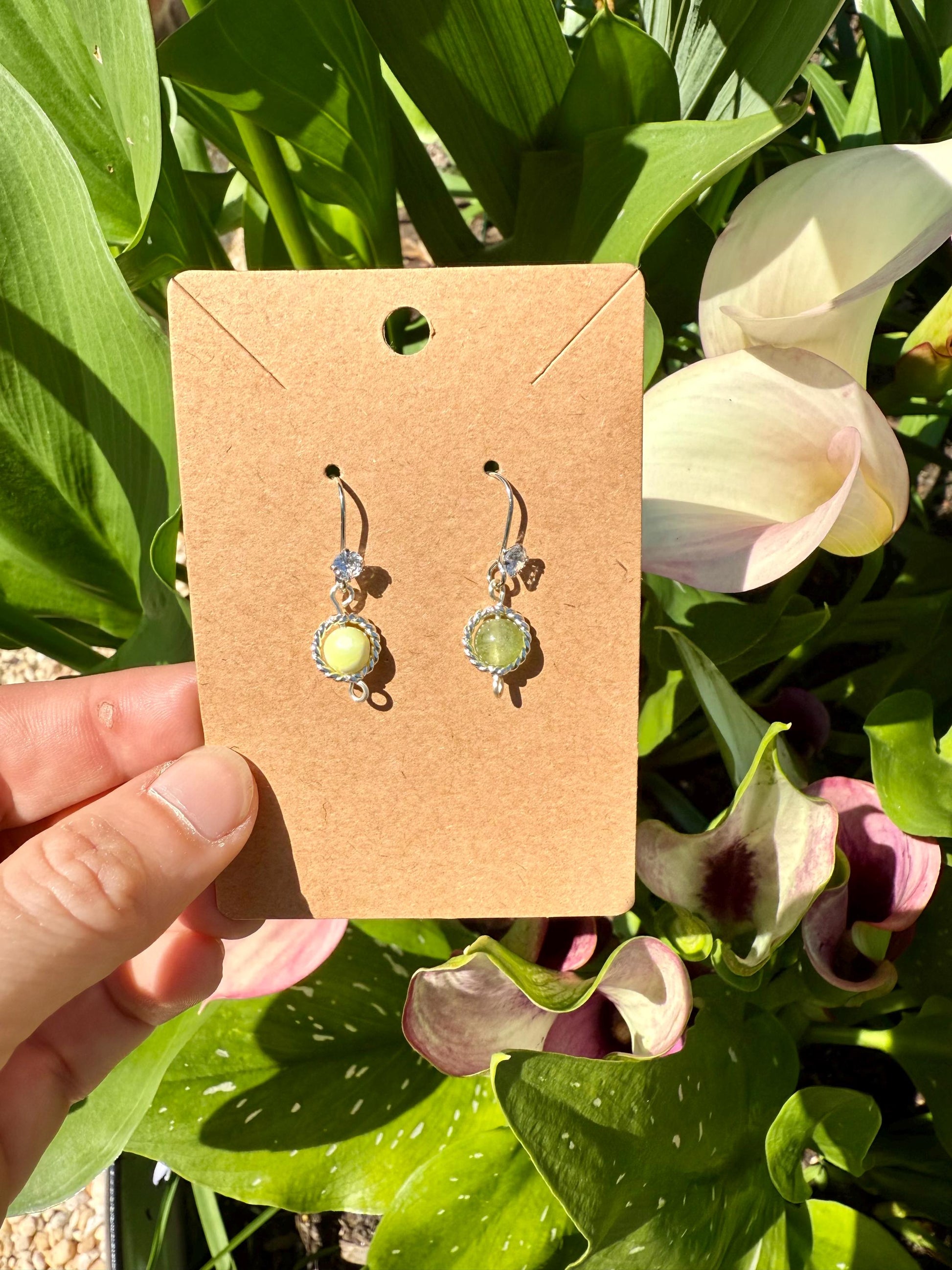 Silver Ethereal Jewelry Set