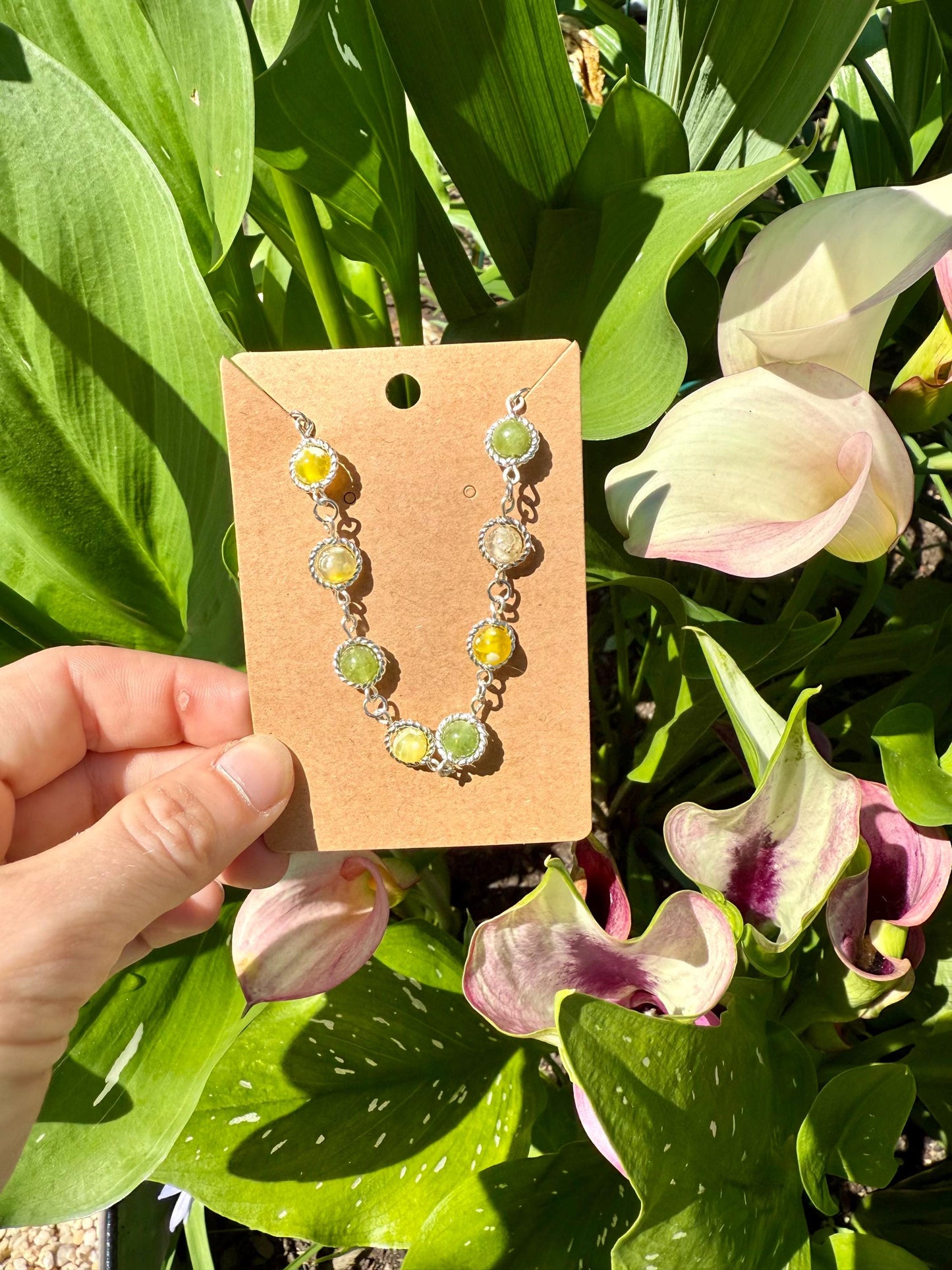 Silver Ethereal Jewelry Set