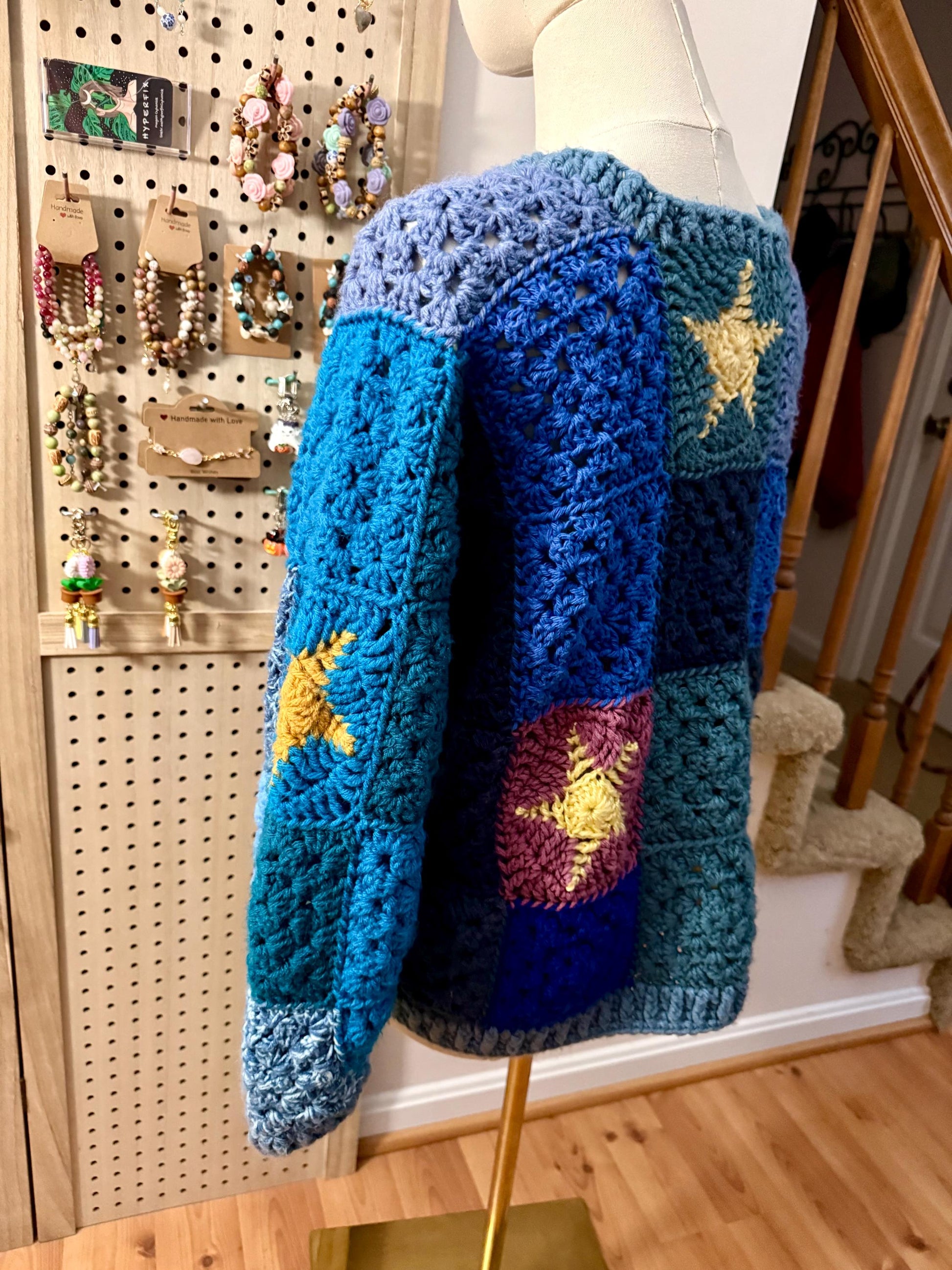 Starry Night Woman's Sweater