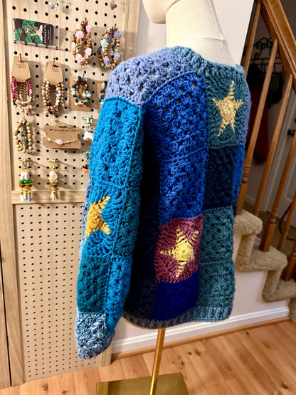 Starry Night Woman's Sweater