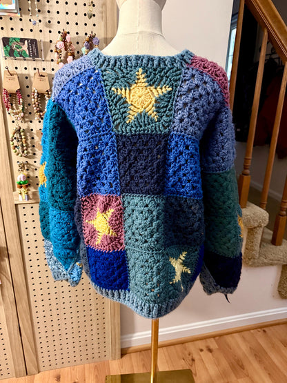 Starry Night Woman's Sweater
