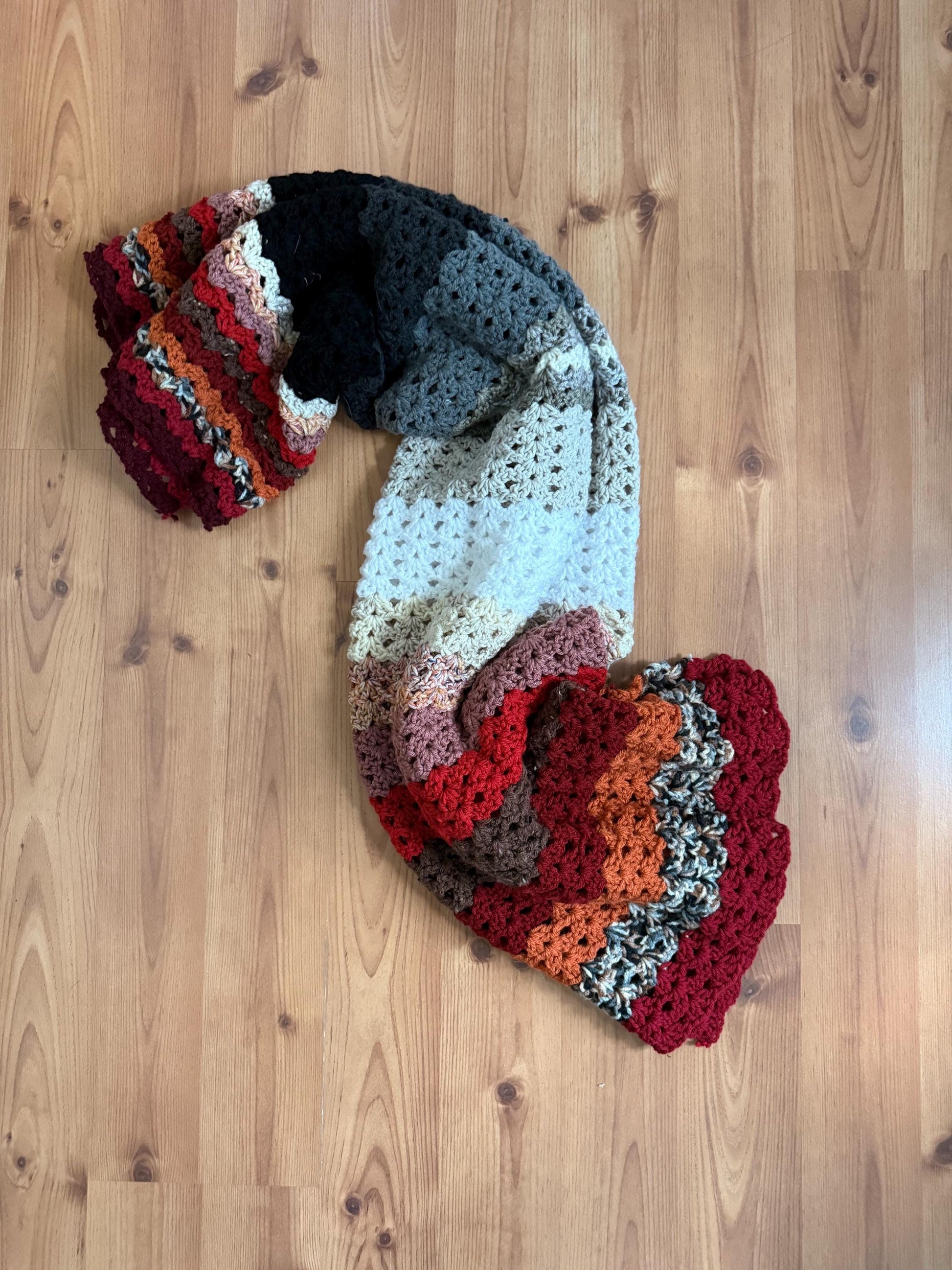 V Stitch Baby Blanket