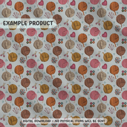 Yarnspiration Seamless Pattern PNG File